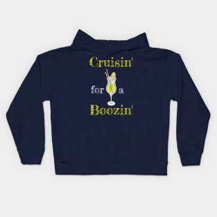 Cruisin' for a Boozin' Cruise Ship Tshirt Kids Hoodie